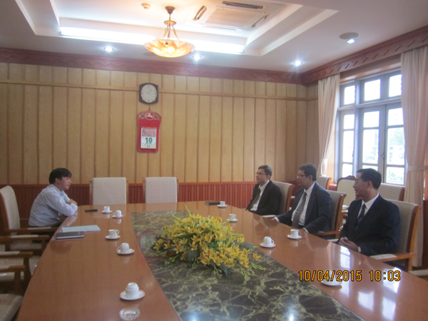 Vietnam Methodist Church delegation visits the GCRA